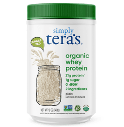 Organic Whey Protein Powder (Plain Unsweetened)