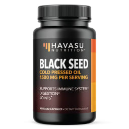 Black Seed Cold Pressed Oil 1500 mg