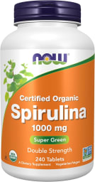 Certified Organic Spirulina 1000 mg