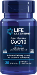 Super Ubiquinol CoQ10 with Enhanced Mitochondrial Support 100 mg