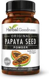 Organic Papaya Seed Powder 600 mg