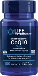 Super Ubiquinol CoQ10 with Enhanced Mitochondrial Support 50 mg