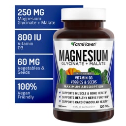 Magnesium Glycinate & Malate Complex w/Vitamin D3