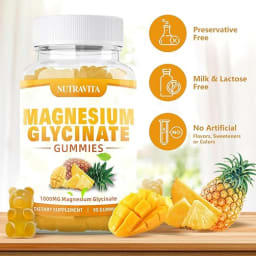 Magnesium Glycinate Gummies (Pineapple)