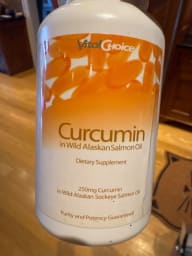 Curcumin in Wild Alaskan Salmon Oil