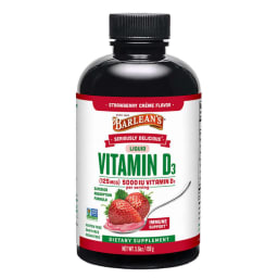 Seriously Delicious Vitamin D3 (Strawberry Milkshake)