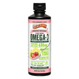 Plant Based Omega-3 from Algae Oil (Pink Lemonade Swirl)