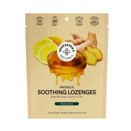 Propolis Soothing Lozenges (Ginger Lemon)