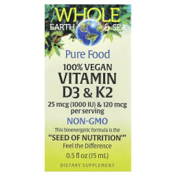 Pure Food Vitamin D3 & K2