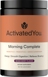 Morning Complete with Prebiotics, Probiotics and Green Superfoods (Mixed Berry)