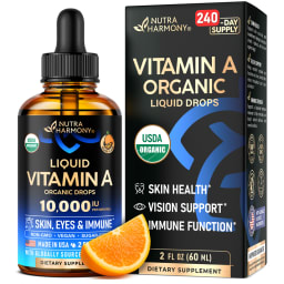 Liquid Vitamin A Organic Drops