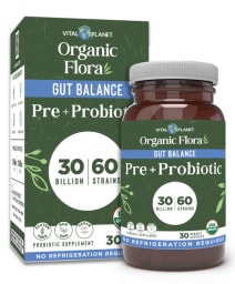 Organic Flora Gut Balance Pre+Probiotic