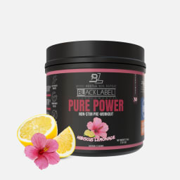 PURE POWER Non-Stim Pre-Workout (Hibiscus Lemonade)