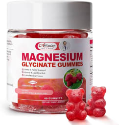 Magnesium Glycinate + Taurate + Malate Gummies (Raspberry)