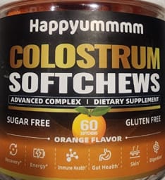 Colostrum Softchews (Orange)