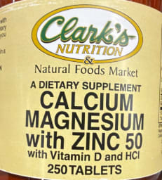 Calcium Magnesium with Zinc 50 with Vitamin D and HCl