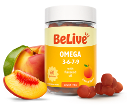 Omega 3-6-7-9 Gummies (Peach)