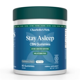 Stay Asleep CBN Gummies (Huckleberry)