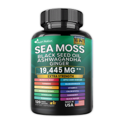 Sea Moss Black Seed Oil Ashwagandha Ginger
