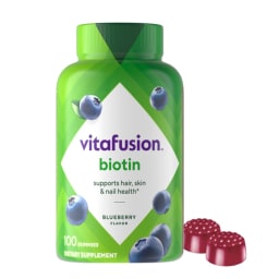 Biotin Extra Strength 5000 mcg Natural Blueberry Flavor