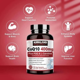 CoQ10 400 mg Plus PQQ & L-Carnitine