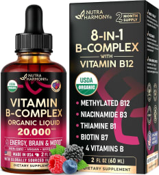 Vitamin B-Complex Organic Liquid 20000 mcg
