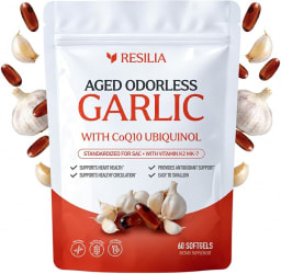 Aged Odorless Garlic with CoQ10 Ubiquinol