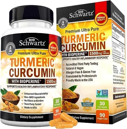 Ultra Premium Turmeric Curcumin with Bioperine 1500 mg