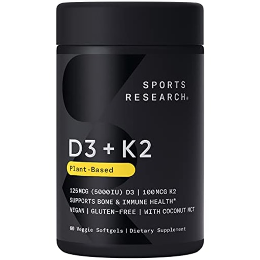Plant-Based D3 125 mcg + K2 100 mcg