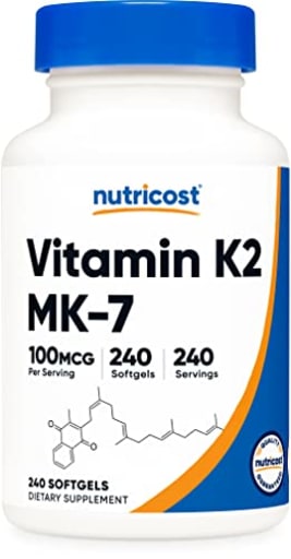 Vitamin K2 MK-7 100 mcg