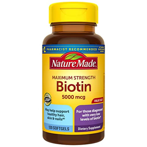 Maximum Strength Biotin 5000 mcg