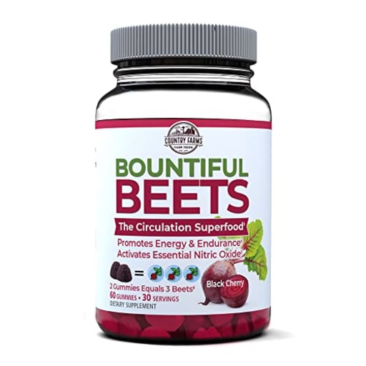 Bountiful Beets Gummies (Black Cherry)