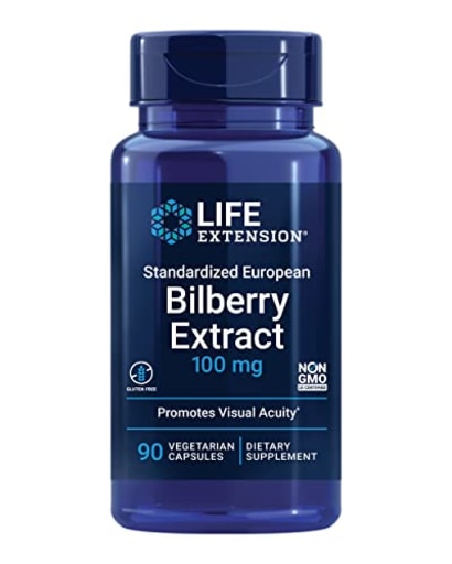 Standardized European Bilberry Extract 100 mg