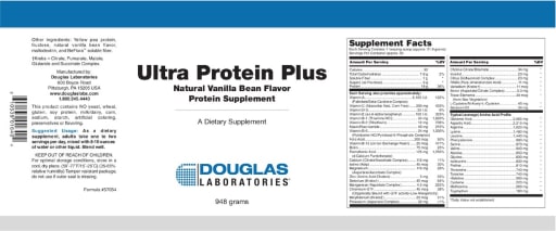 Ultra Protein Plus Natural Vanilla Bean Flavor