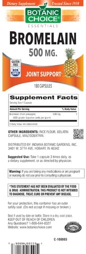Bromelain 500 mg