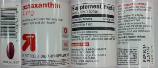 Astaxanthin 4 mg