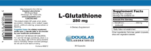 L-Glutathione 250 mg