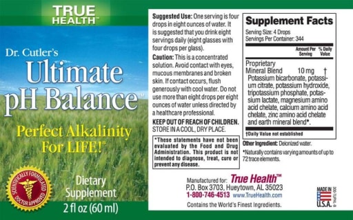 Dr. Cutler's Ultimate pH Balance