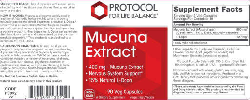 Mucuna Pruriens