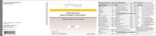 End Fatigue Daily Energy Enfusion Berry