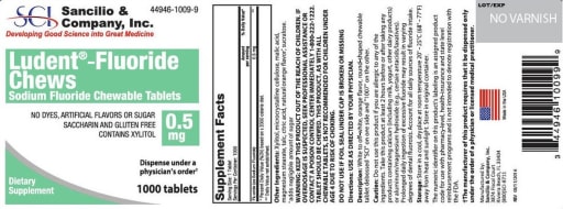 Ludent - Fluoride Chews 0.5 mg