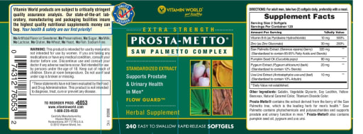 Extra Strength Prosta-Metto