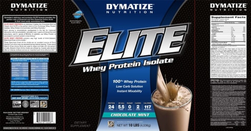 Elite Whey Protein Isolate Chocolate Mint