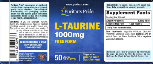 L-Taurine 1000 mg