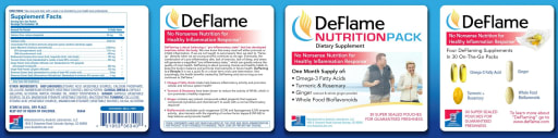 DeFlame Nutrition Pack