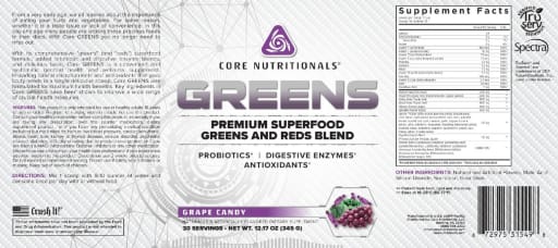 GREENS Grape Candy
