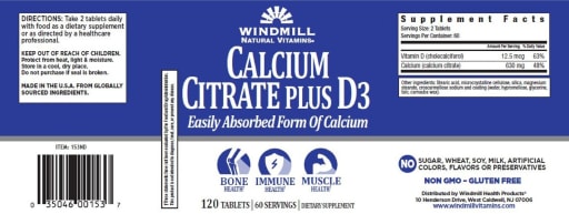 Calcium Citrate Plus D3