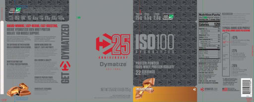 ISO100 Hydrolyzed Chocolate Caramel