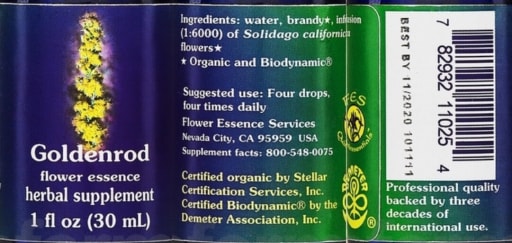Goldenrod Flower Essence