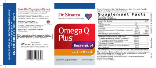 Omega Q Plus Resveratrol and Turmeric
